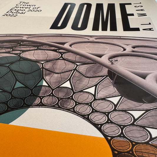 Urban Icons: Dubai - Al Wasl Dome Poster