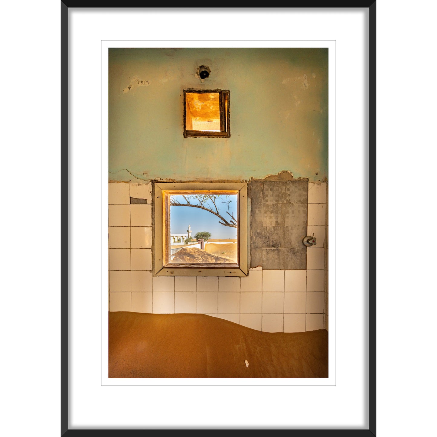 Fine Art Print Photography Ghost Villae Al Madam UAE Limited edition